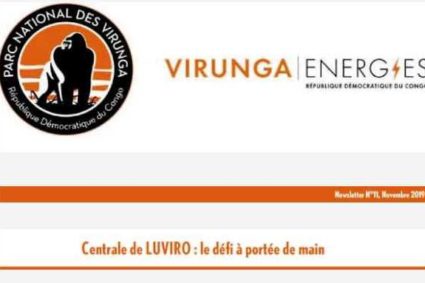 Bientôt Lubero sera éclairé en courant électrique par le central hydro-électrique de Virunga SARL.