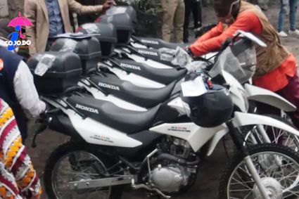 QUAND L’UNFPA DOTE DES MOTOS A LA COOPERATIVE TUUNGANA DE MASISI