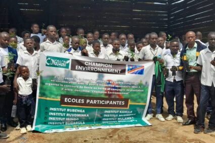 Idjwi: l’organisation CongoAgri clôture le concours “Champion Environnement” pour les élèves 