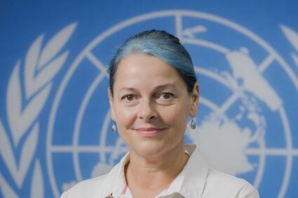 La Cheffe de la MONUSCO par intérim, Vivian van de Perre, effectue une visite à Goma